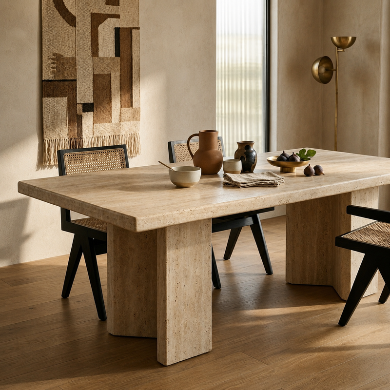 Travertine Dining Tables
