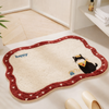 MORIVA Statement Pieces Fabric Bath Mat