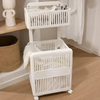 VARENO Contemporary Fabric Laundry Hamper