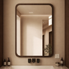 ALMORA Wabi Sabi Wooden Bathroom Mirror