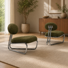 LUMERA Scandinavian Fabric Armchair