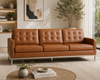 CALVO Modern Leather Sofa