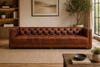 SAVOY Modern Leather Sofa