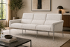 ARVIO Scandinavian Leather Sofa