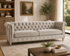 VELNO Scandinavian Velvet Sofa