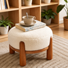 LUMIO Scandinavian Wooden Stool