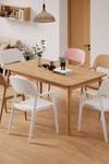 NORIQO Stackable Nordic Acrylic Dining Chair