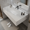 LUNARO Contemporary Sintered Stone Bathroom Vanity Top