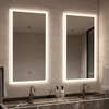 LORIN Contemporary Glass Bathroom Mirror