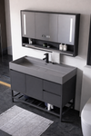 NIVORA Contemporary Wooden Bathroom Vanity