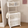 VARENO Contemporary Fabric Laundry Hamper