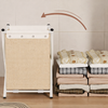 MIREVA Scandinavian Fabric Laundry Hamper