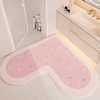CALORA Statement Pieces Fabric Bath Mat