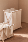 NORUVA Japanese Minimalistic Fabric Laundry Basket