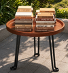 NORVA Scandinavian Wooden Side Table