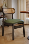 FERINO Contemporary Leather Dining Chair