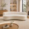 CREMO Scandinavian Boucle Sofa