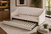 NOVRA Contemporary Fabric Sofa Bed