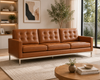 CALVO Modern Leather Sofa