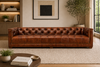 SAVOY Modern Leather Sofa