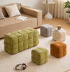 LUMIO Contemporary Fabric Stool