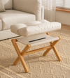NOVEN Scandinavian Wooden Stool