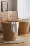 RAVILO Japandi Rattan Laundry Basket