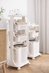 VARENO Japandi Plastic Laundry Sorter