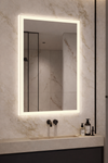 LORIN Contemporary Glass Bathroom Mirror