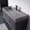 NIVORA Contemporary Wooden Bathroom Vanity
