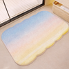 ALVORA Korean Minimalistic Boucle Bath Mat