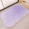 ALVORA Korean Minimalistic Boucle Bath Mat