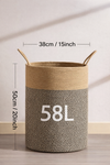 CORVIA Contemporary Fabric Laundry Basket