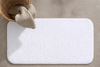 LUMORA Scandinavian Fabric Bath Mat