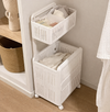 VARENO Contemporary Fabric Laundry Hamper