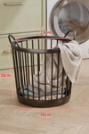 NOVARA Contemporary Fabric Laundry Hamper