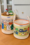 COTARA Korean Minimalistic Fabric Storage Basket