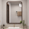 ALMORA Wabi Sabi Wooden Bathroom Mirror