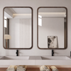 ALMORA Wabi Sabi Wooden Bathroom Mirror
