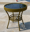 SELORA Contemporary Glass Coffee Table