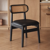 FERINO Contemporary Leather Dining Chair