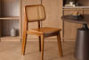 FERINO Contemporary Leather Dining Chair