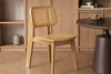 FERINO Contemporary Leather Dining Chair