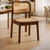 FERINO Contemporary Leather Dining Chair