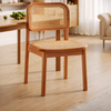 FERINO Contemporary Leather Dining Chair