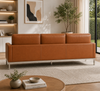 CALVO Modern Leather Sofa