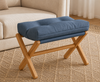 NOVEN Scandinavian Wooden Stool