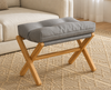 NOVEN Scandinavian Wooden Stool