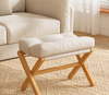 NOVEN Scandinavian Wooden Stool