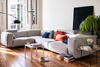 SOFMO Contemporary Fabric Sofa